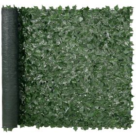 VEVOR Ivy Privacy Fence, 59 x 98 in Artificial Green Wall Screen, Greenery Ivy Fence with Mesh Cloth Backing and Strengthened Joint