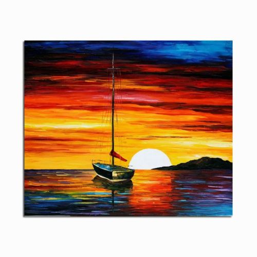Frameless Abstract Sailing Seascape DIY Painting Handpainted Picture Painting On Canvas For Living Room Wall Artwork Frameless Abstract Sailing Seascape DIY Painting Handpainted Picture Painting On Canvas For Living Room Wall Artwork
