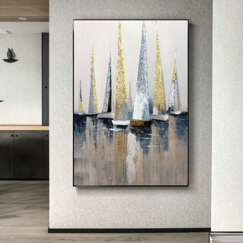 100% Hand Painted Abstract Modern Boat Pictures Art Oil Painting On Canvas Wall Art Wall Painting For Living Room Home Decoration 100% Hand Painted Abstract Modern Boat Pictures Art Oil Painting On Canvas Wall Art Wall Painting For Living Room Home Decoration